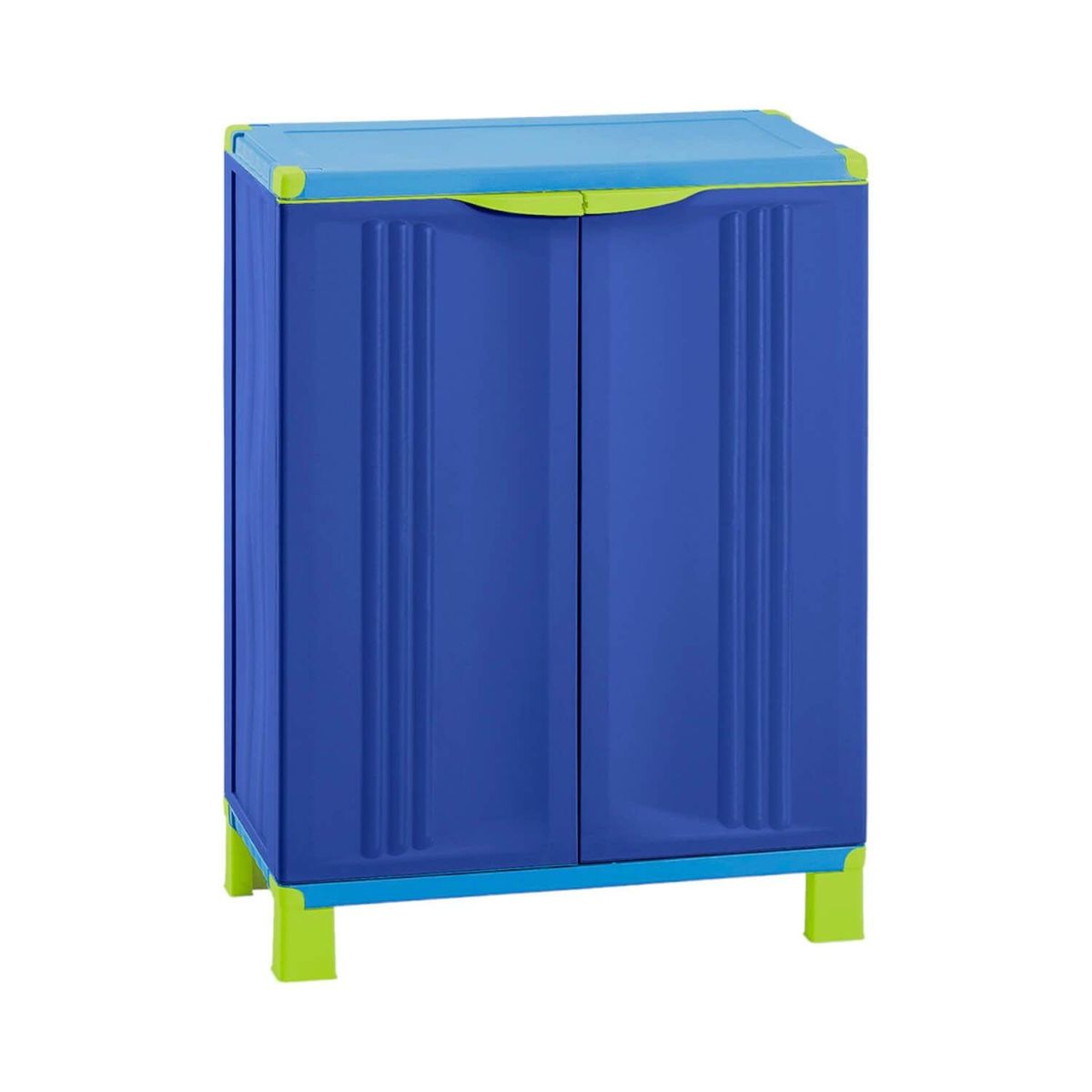 RIMAX - Gabinete Multiuso Plastico Azul 66.5x39x91 Starplast Rimax