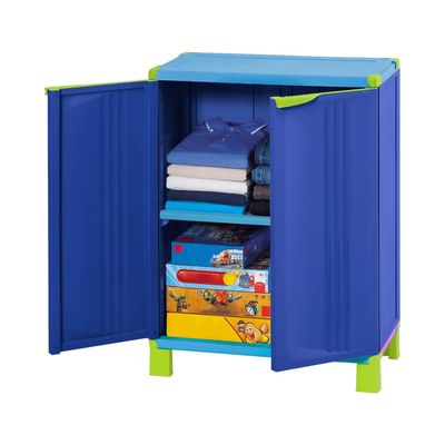 Imagen 2 del producto Gabinete Multiuso Plastico Azul 66.5x39x91 Starplast