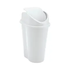 RIMAX - Basurero Plastico Blanco 10 Lts