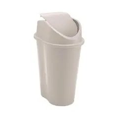 RIMAX - Basurero Plastico Taupe 10 Lts