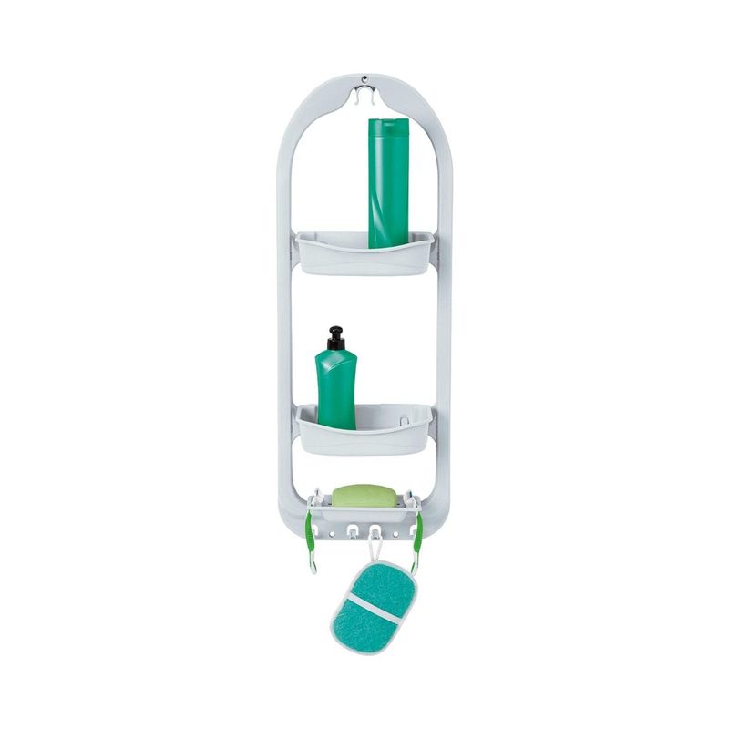 RIMAX - Organizador De Ducha Display Blanco 26.5x14.7x70 cms Rimax