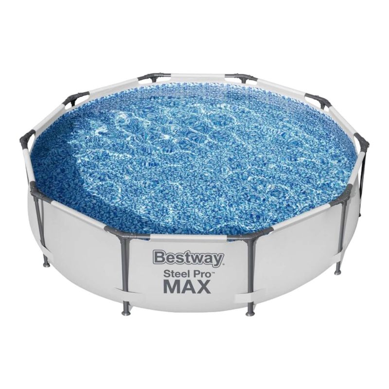 BESTWAY - Piscina Bestway Redonda Steel Pro Max con filtro 3.05MX76Cm