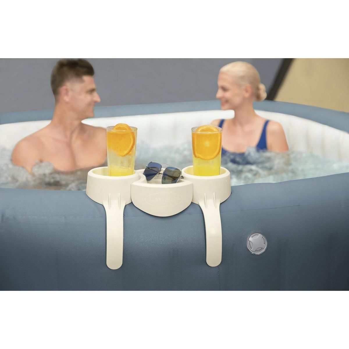 BESTWAY - Soporte de Bebidas Para Spa Jacuzzi Inflable Bestway