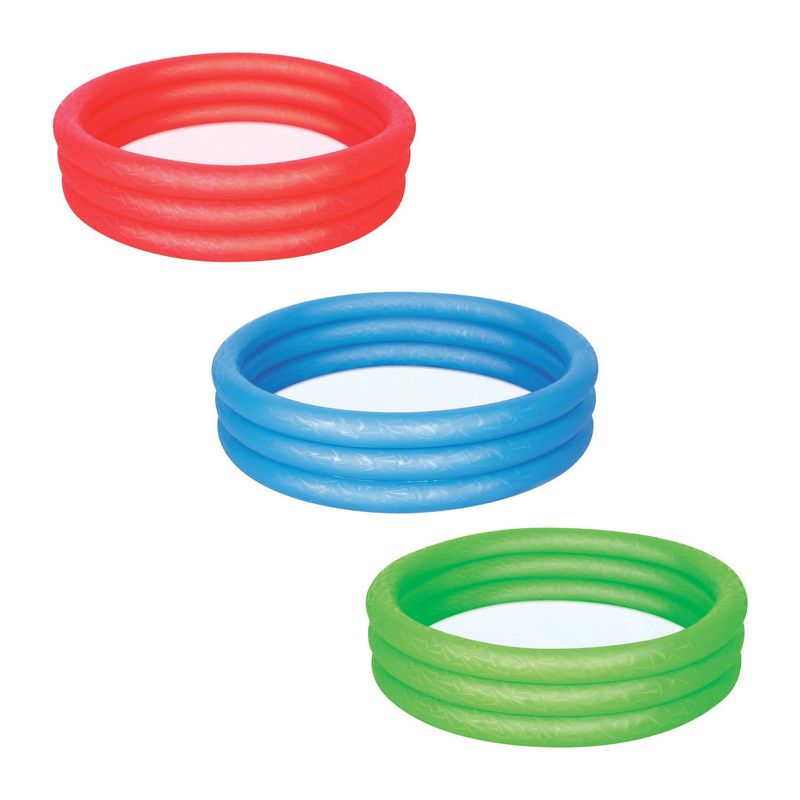 BESTWAY - Piscina Inflable 3 Anillos 122X25Cm Bestway