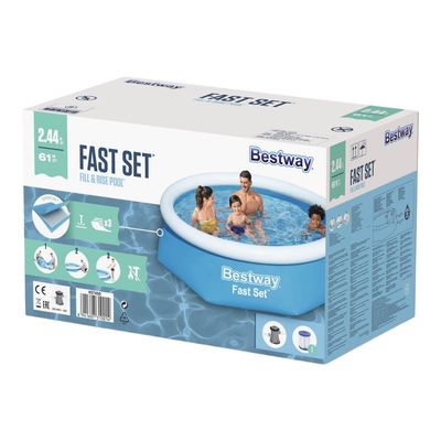 Imagen 2 del producto Piscina Fast Set™ Azul 2.44MX61Cm Pool Set