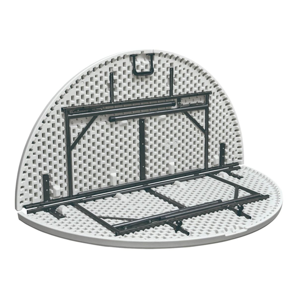 NORTHWEST - Mesa Plegable Redonda 180x74 Cms Blanca Northwest