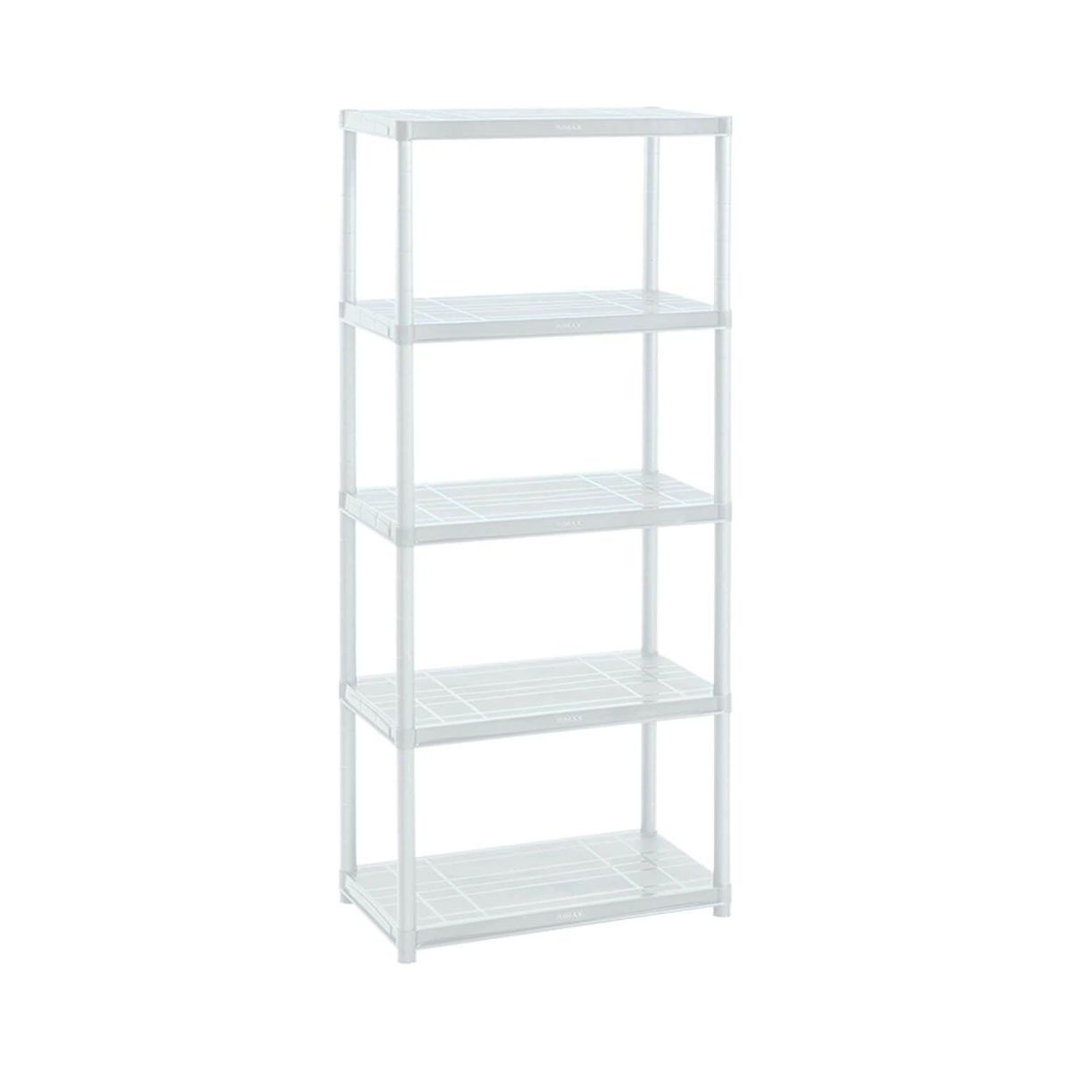RIMAX - Estante Repisa Rack plastico 5 Niveles 71x38x170cm Rimax