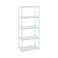 Estante Repisa Rack plastico 5 Niveles 71x38x170cm