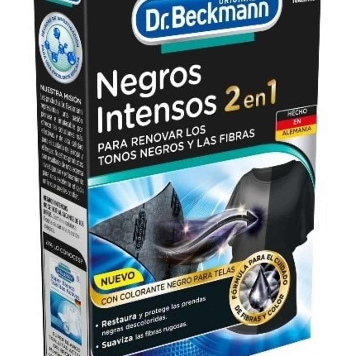 DR BECKMANN - Toallitas Activas Negros Intensos Dr Beckmann 8 Un DR. BECKMANN