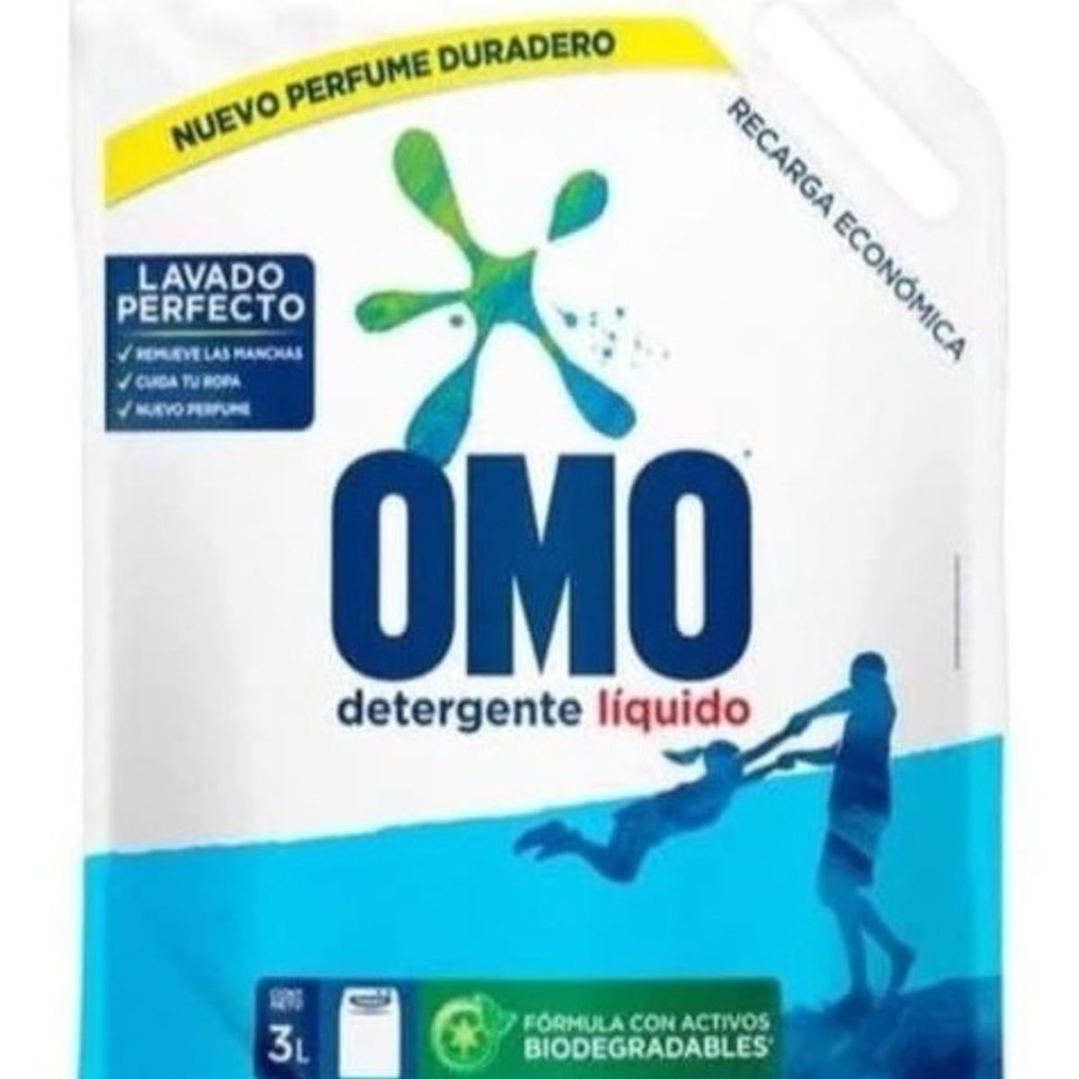 OMO - Detergente Liquido Matic Multaccion Omo Doypack 3 Lt OMO
