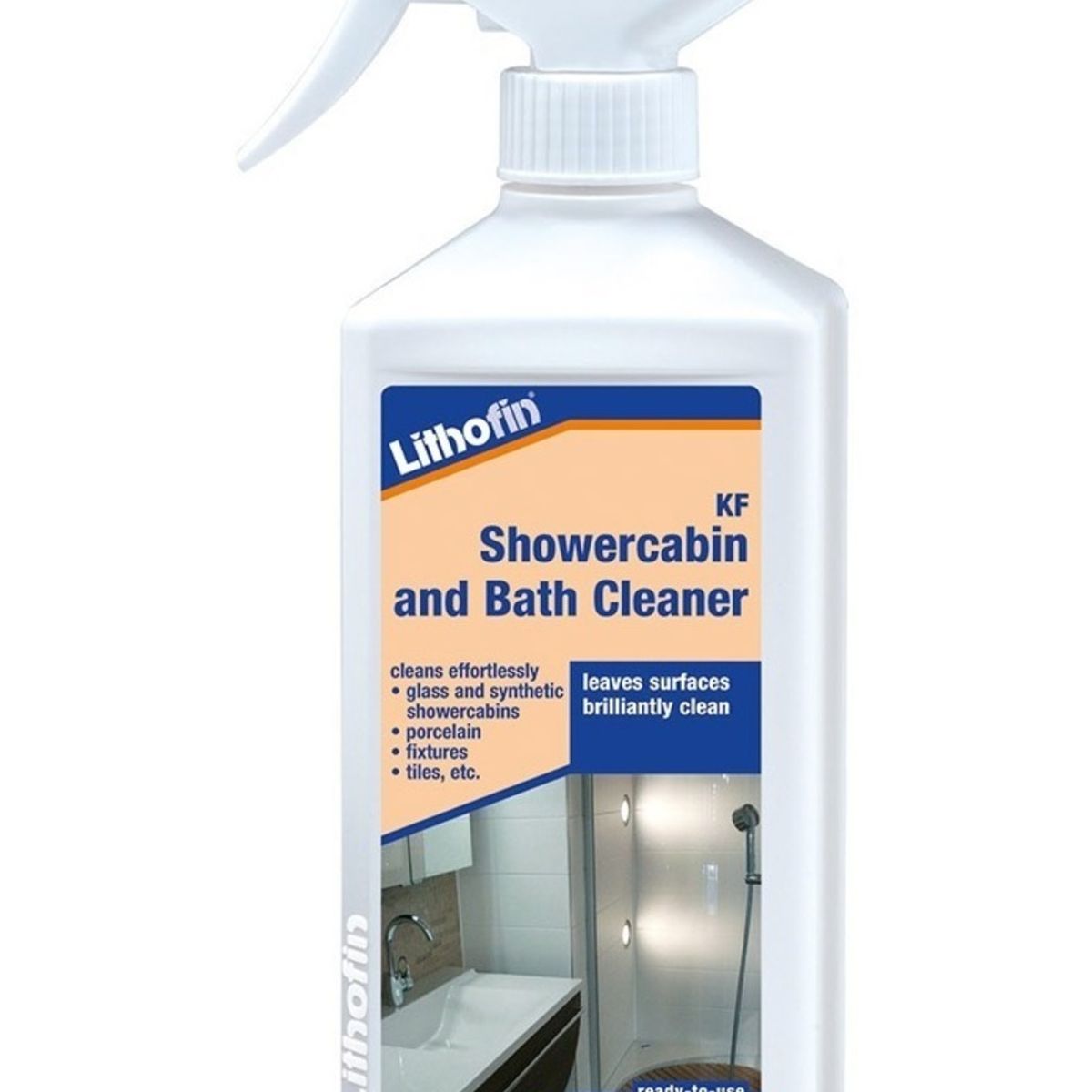 LITHOFIN - Kf Limpiador De Cabinas De Ducha Y Bañeras Lithofin 500 Ml LITHOFIN