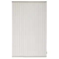 BERTEX - Cortina Vertical Rustic 190cm ancho x230cm alto Persiana Blanca