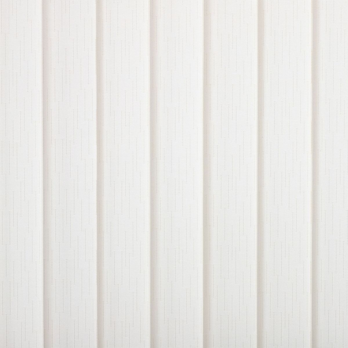 BERTEX - Cortina Vertical Rustic 165cm ancho x230cm alto Persiana Blanca BERTEX