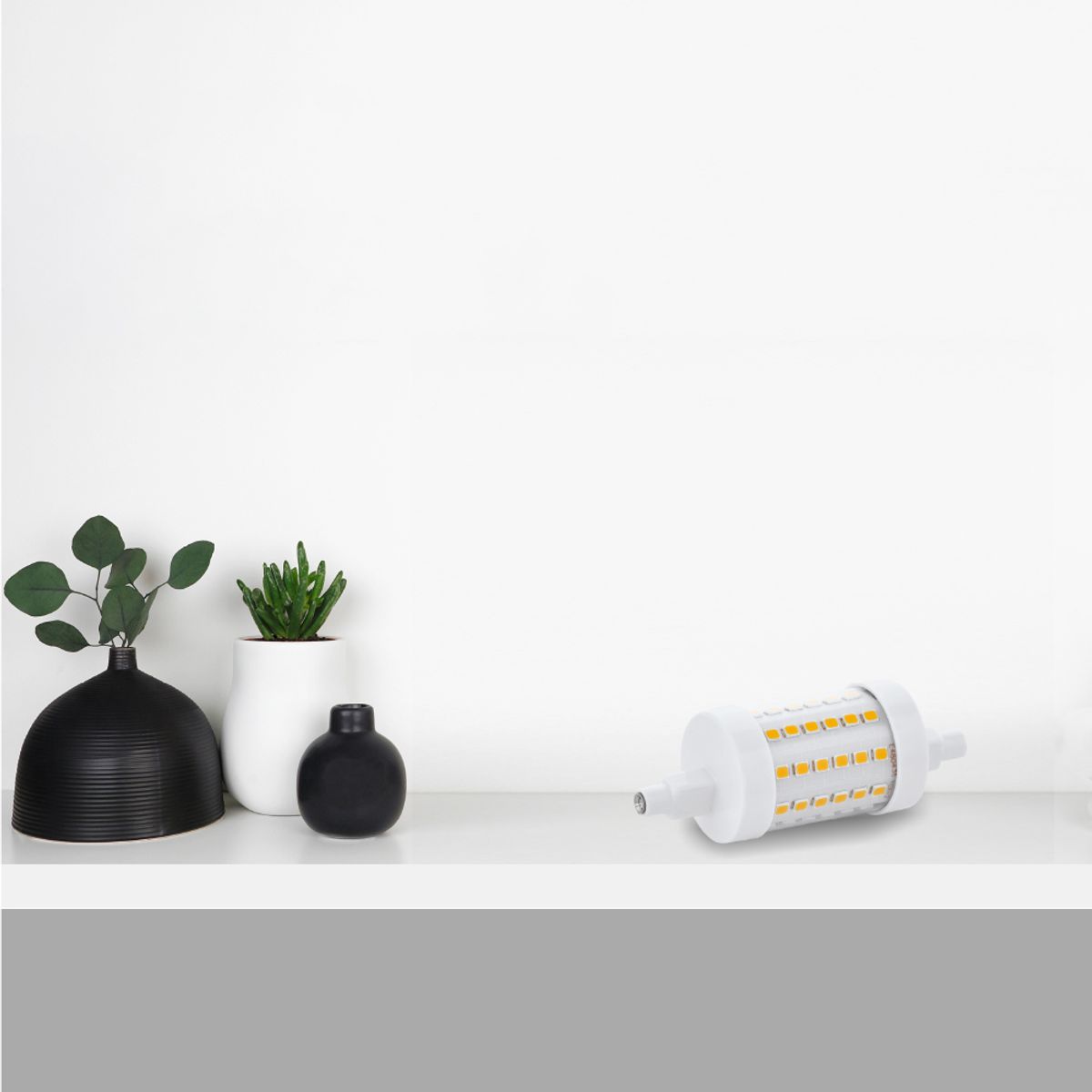 EGLO - Ampolleta LMLED acrílico 8W R7S L78 DM29 Cod11832