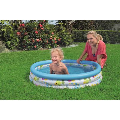 Imagen 2 del producto Piscina Inflable 3 Anillos Corales 102X25Cm