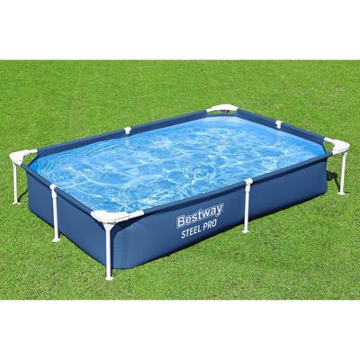 Imagen 2 del producto Piscina Rectangular Steel Pro 2.21MX1.50MX43Cm Azul