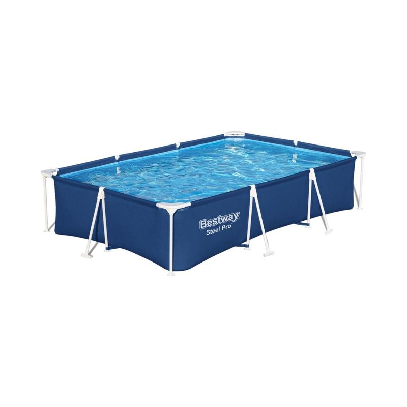 BESTWAY - Piscina Bestway Rectangular Steel Pro 3.00MX2.01MX66Cm Azul