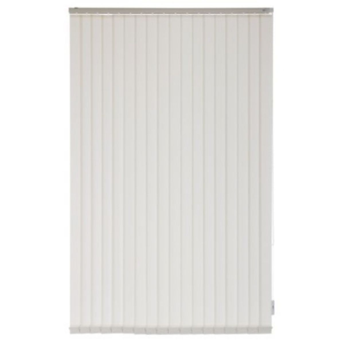 BERTEX - Cortina Vertical Rustic 210cm ancho x230cm alto Persiana Blanca