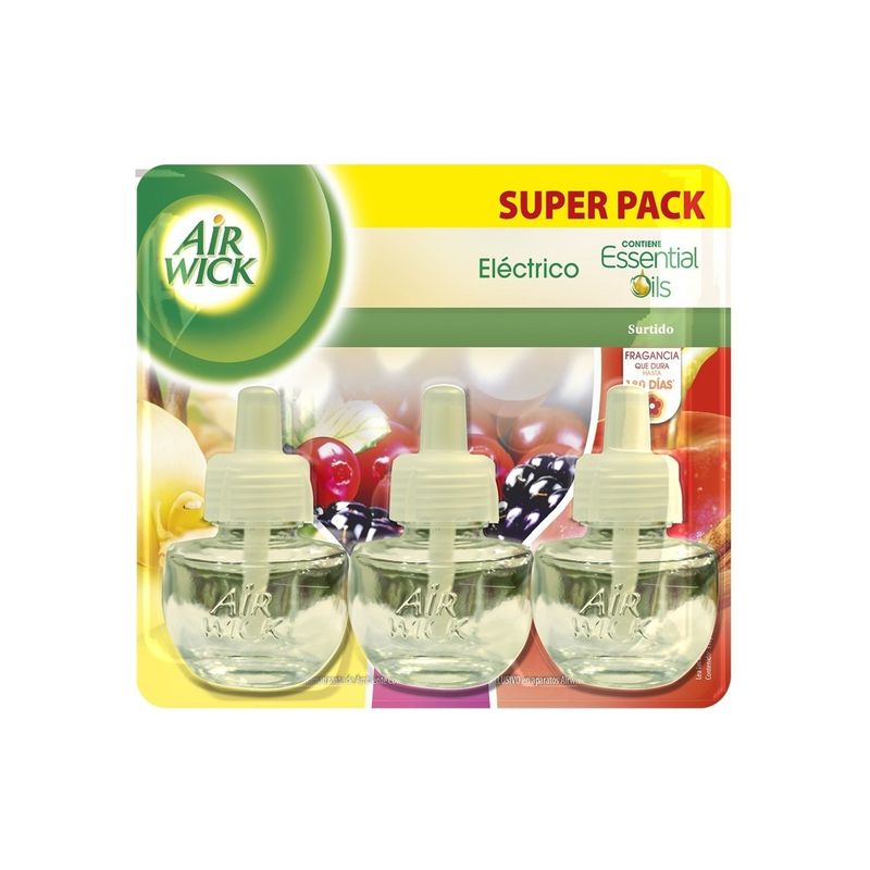 GENERICO - Airwick Recarga Desodorante Electrico Surtido 3 Un AIR WICK