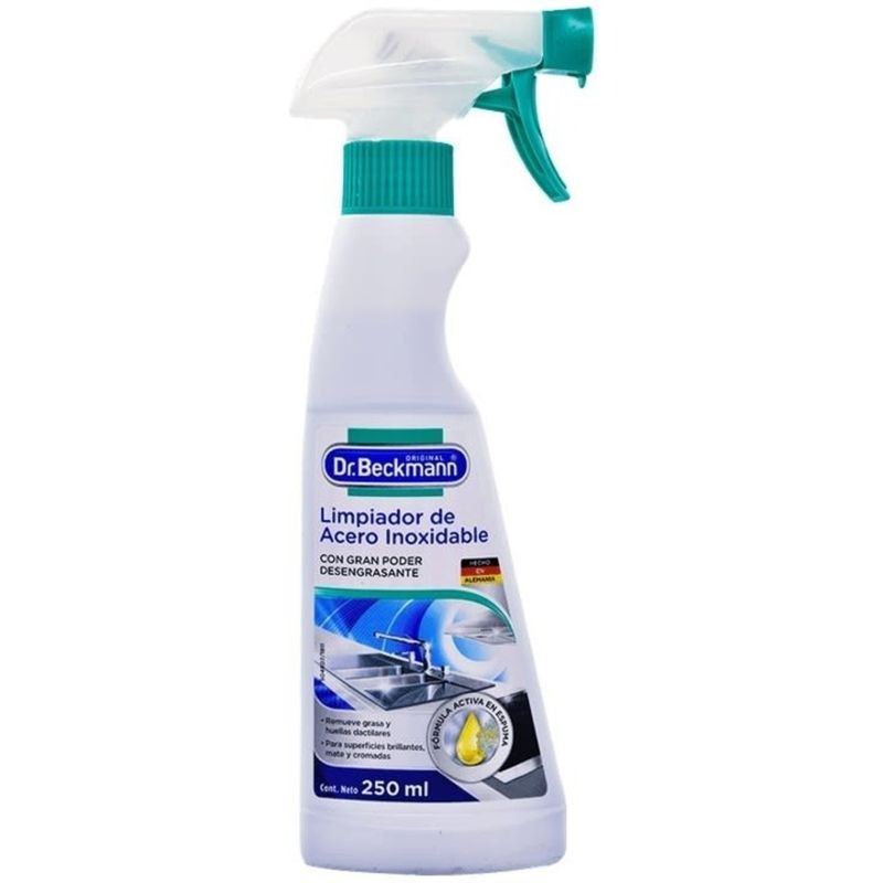 DR BECKMANN - Limpiador De Acero Inoxidable Dr Beckmann 250 Ml DR. BECKMANN