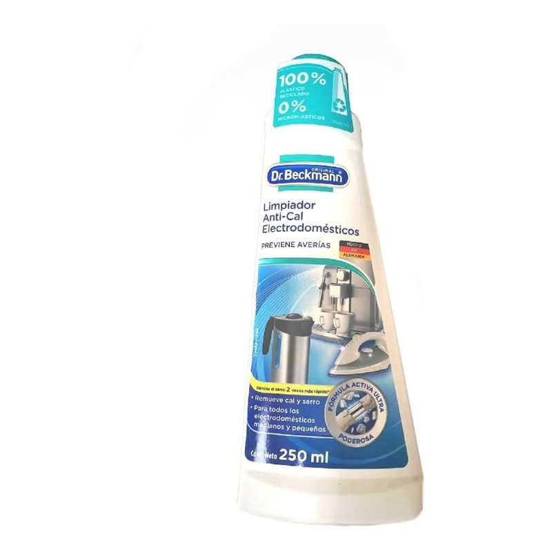 DR BECKMANN - Limpiador Anti-cal Electrodomésticos Dr Beckmann 250 Ml DR. BECKMANN