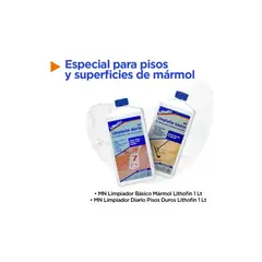 GENERICO - Pack Pisos De Marmol (limpiador Basico + Diario) Lithofin LITHOFIN