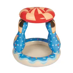 BESTWAY - Piscina Inflable Con Techo Para Bebés 91X91X89Cm