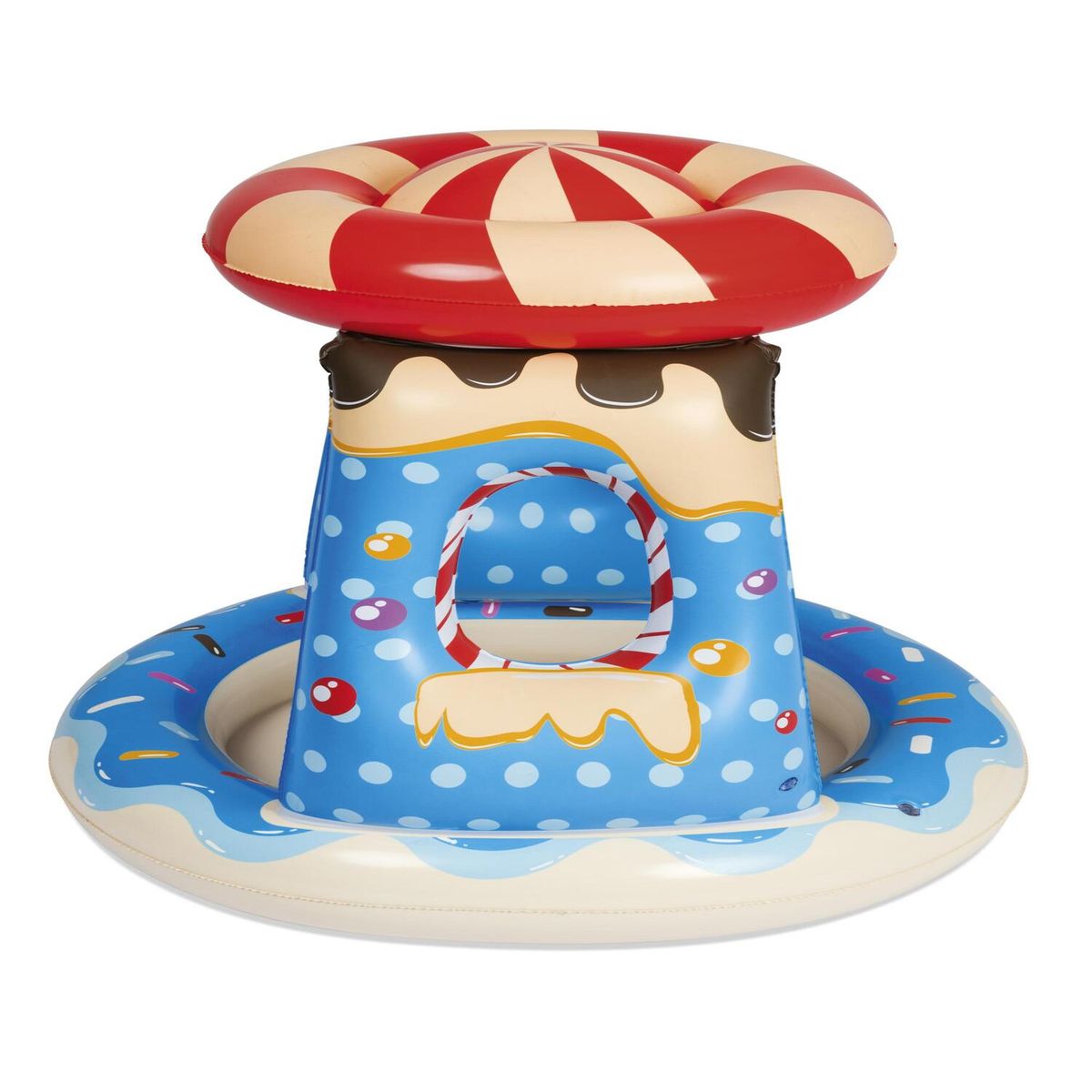 BESTWAY - Piscina Inflable Con Techo Para Bebés 91X91X89Cm Bestway