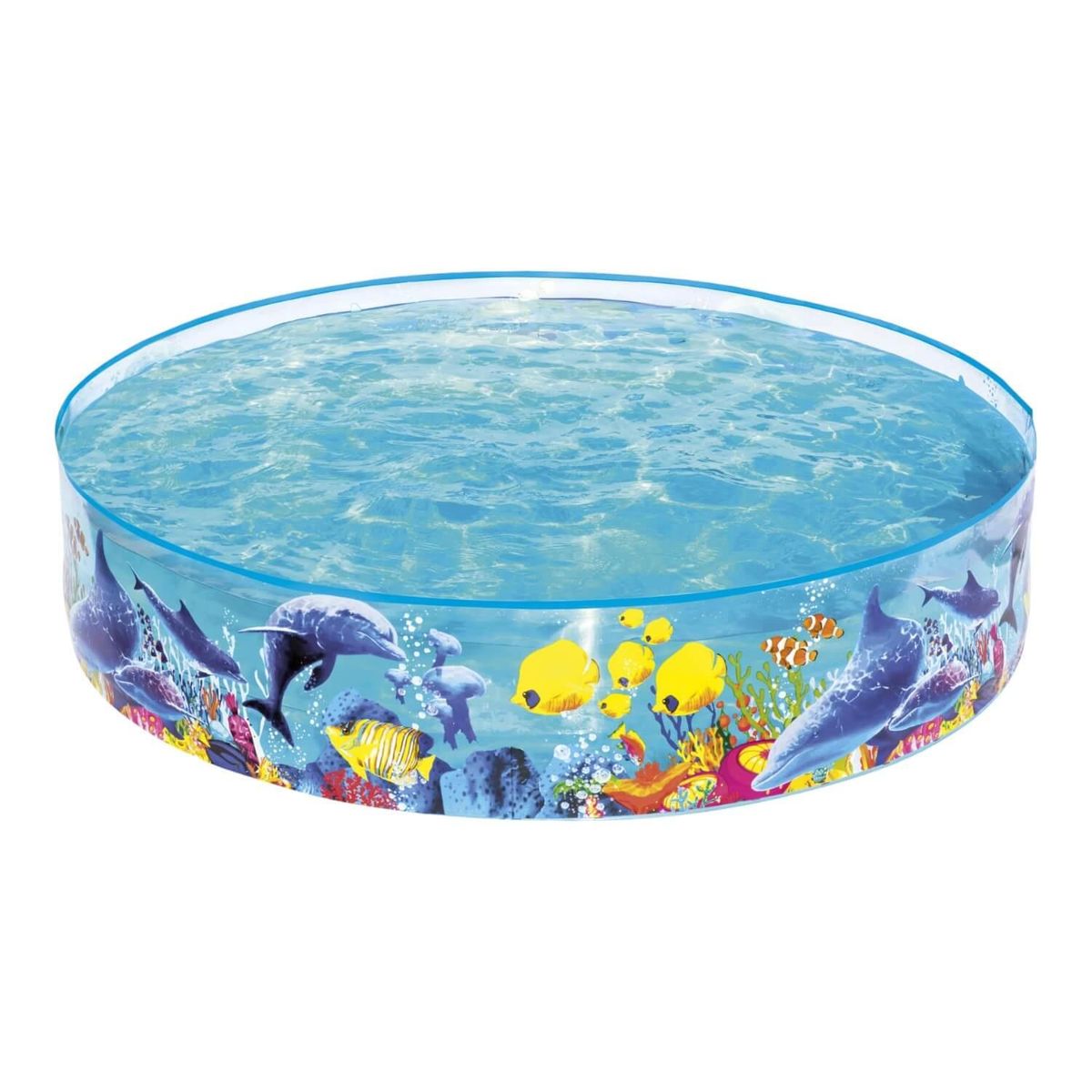 BESTWAY - Piscina BEstway Semi Rigida para niños 1.83MX38Cm