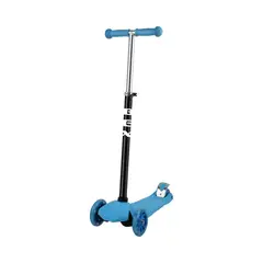 BEX - Scooter Monopatin 3 Ruedas 63-86 Cms Azul