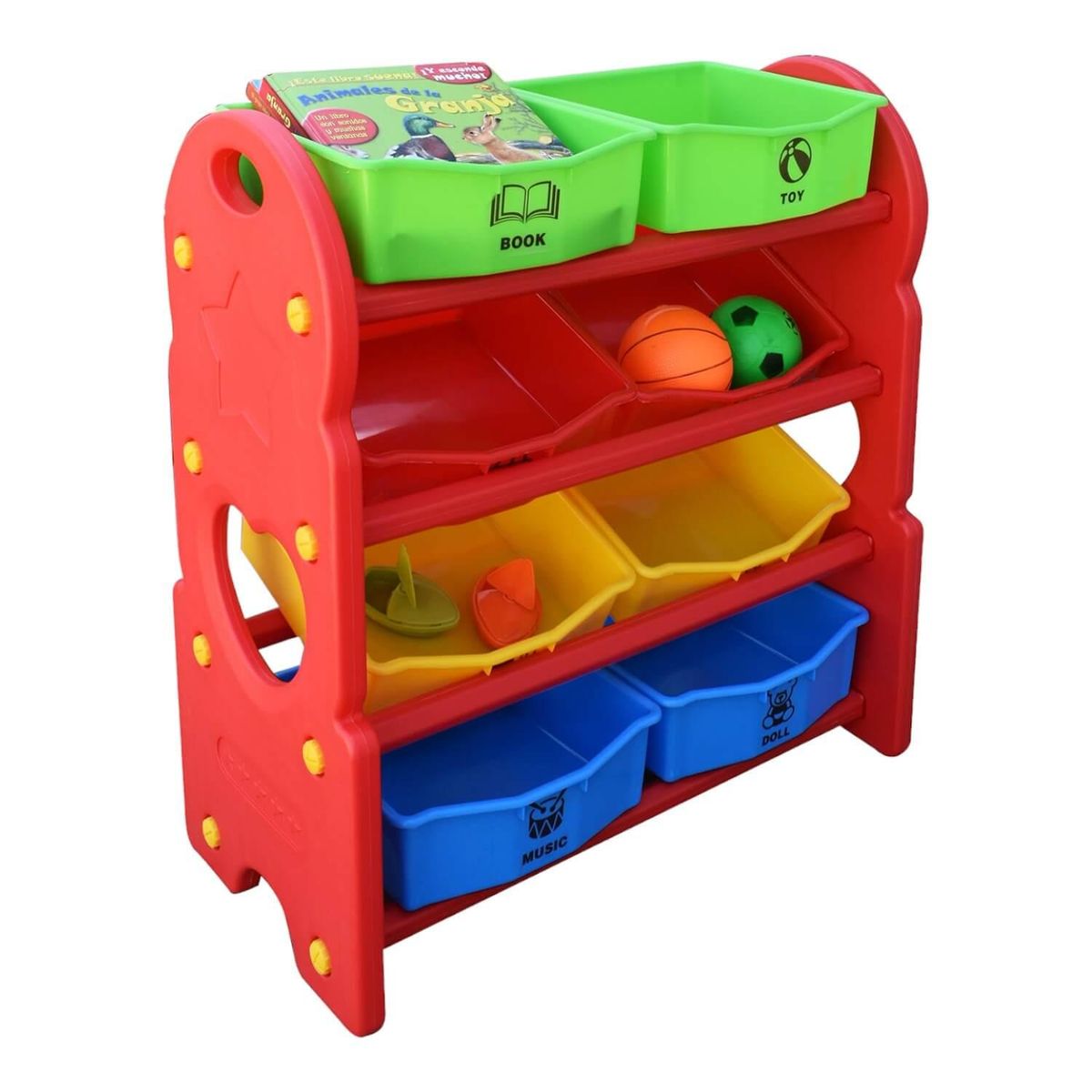 GAME POWER - Organizador De Juguetes 36x76x80 cms GamePower