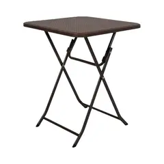 NORTHWEST - Mesa Plegable Cuadrada 60x74 Cms Rattan