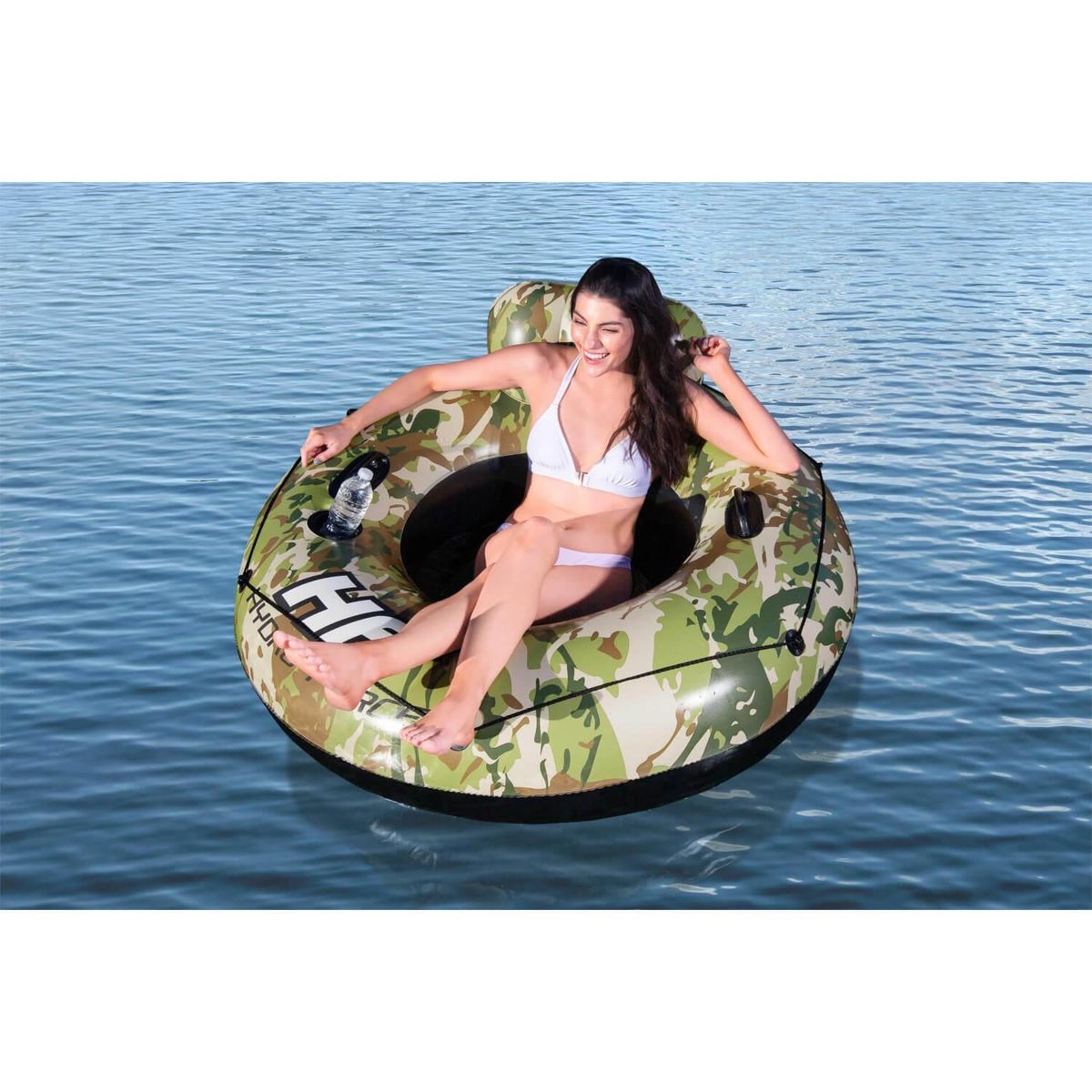 BESTWAY - Flotador Hydro-Force™ Camo Cruiser 1 Persona Bestway