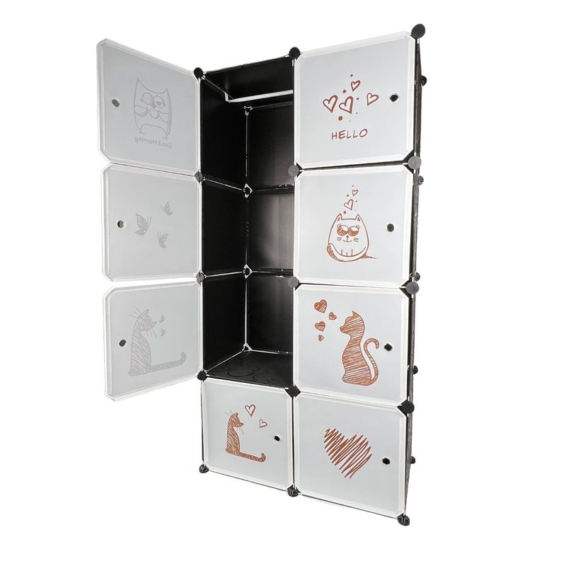 SANTU HOME & DECO - Closet Armario Organizador Modular Niños Infantil