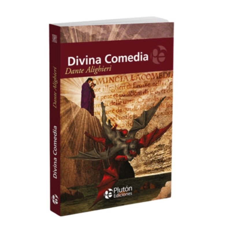 PLUTON EDICIONES - Libro Divina Comedia. Dante Alighieri. Plutón Ediciones