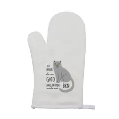PETFY - Guante de Cocina - Gatos - Negro