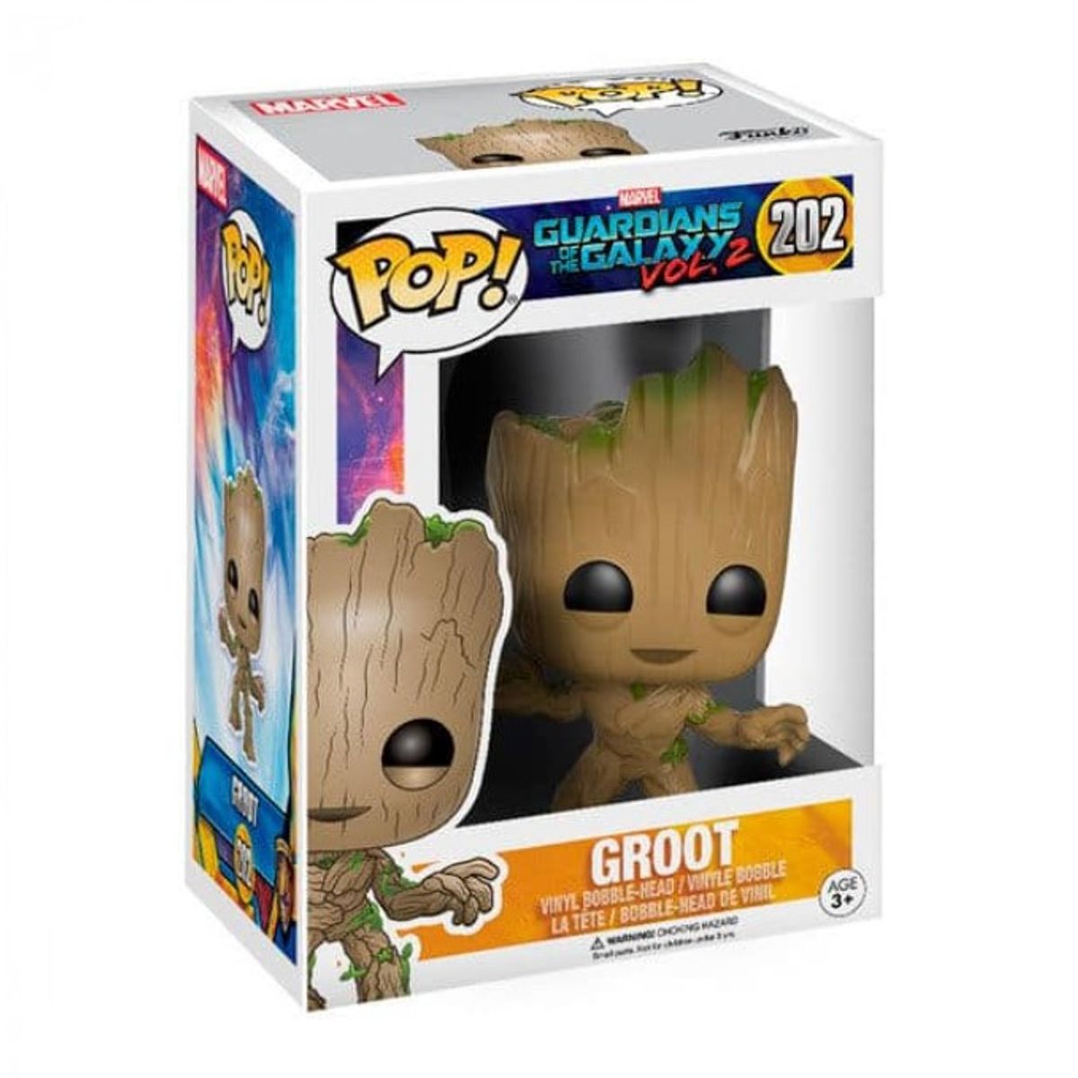 FUNKO - Funko Pop Marvel Guardianes De La Galaxia Groot 202