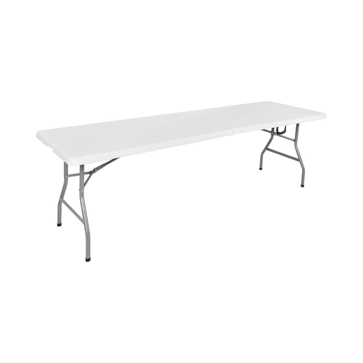 NORTHWEST - Mesa Plegable Rectangular 240x76x74 Cms Blanca Northwest