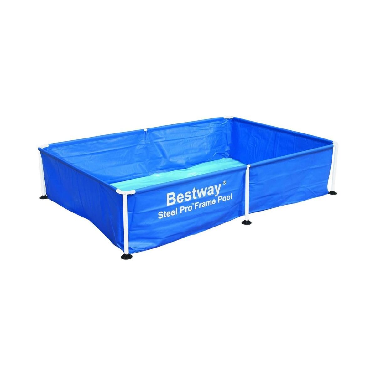 BESTWAY - Piscina Bestway Rectangular para niños 2.28MX1.59MX42Cm Azul