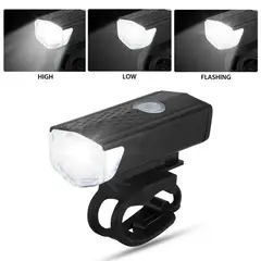 DEFENSOR FOREVER - Luz delantera recargable para bicicleta