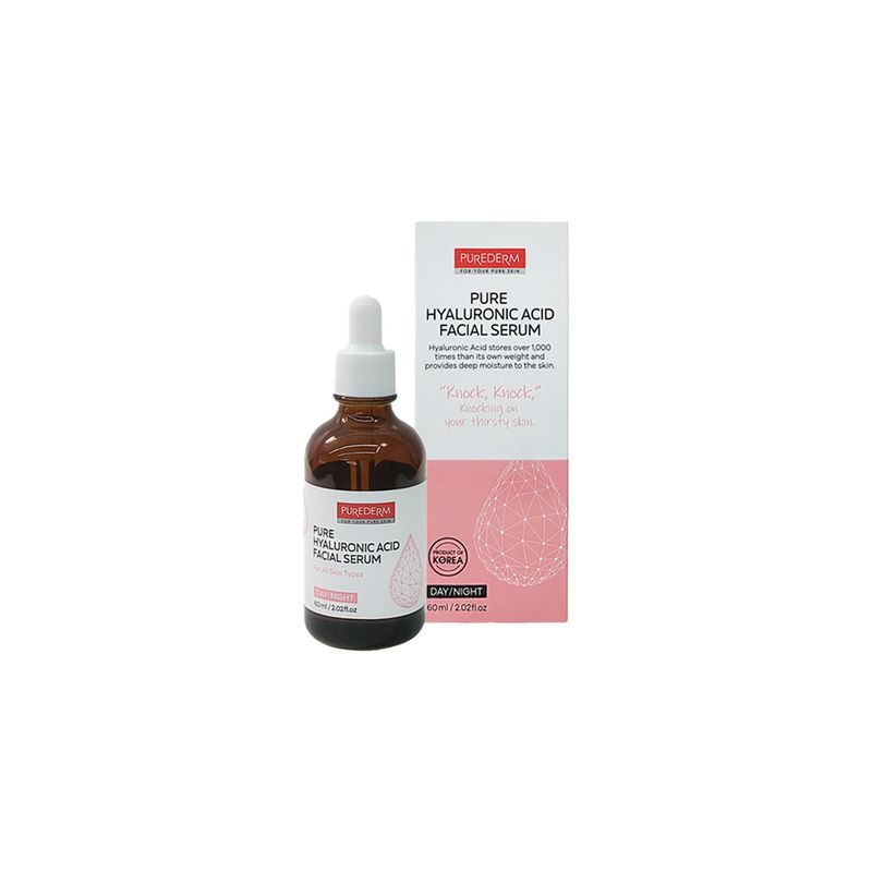 PUREDERM - Sérum facial ácido hialurónico 60 ml