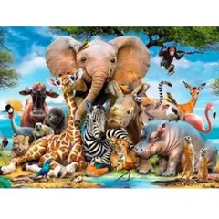 GENERICO - Puzzle Rompecabezas Paisajes - Animales - Arte 1000pcs 82447