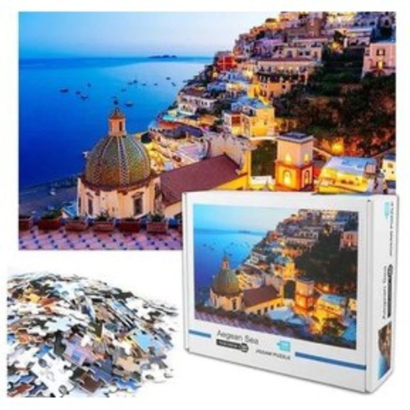 GENERICO - Puzzle Rompecabezas Paisajes - Animales - Arte 1000pcs 82449