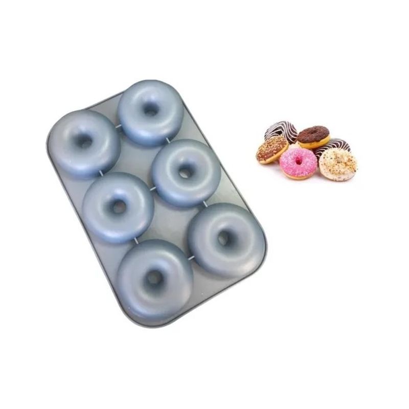 GENERICO - Moldes Silicona Donas Moldes De Silicona Donuts Molde Dona