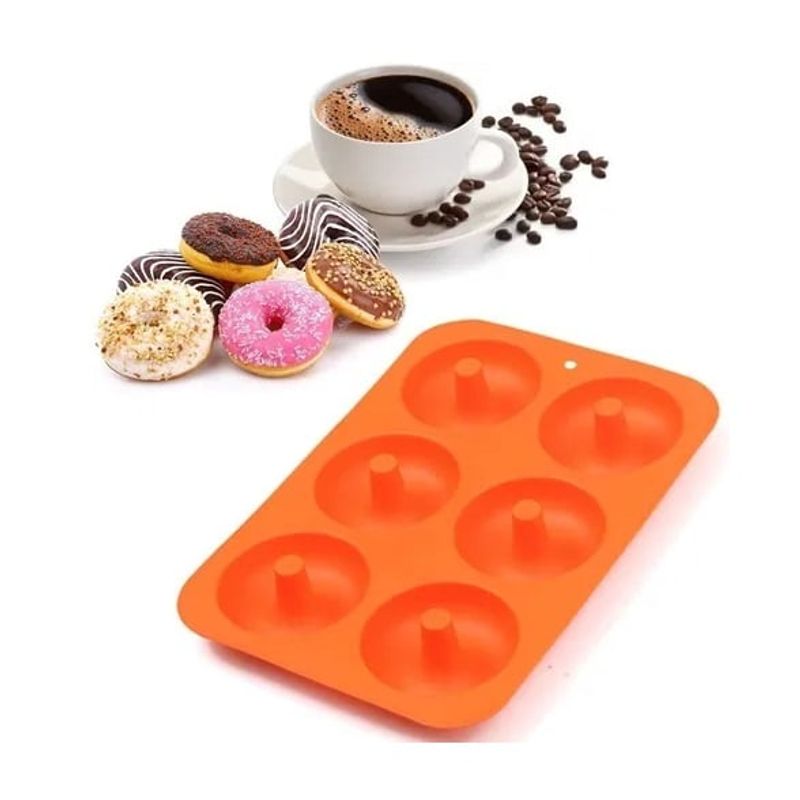 GENERICO - Moldes Silicona Donas Moldes De Silicona Donuts Molde Dona