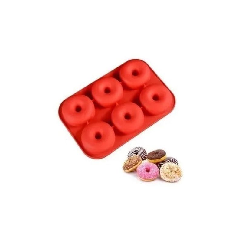 GENERICO - Moldes Silicona Donas Moldes De Silicona Donuts Molde Dona