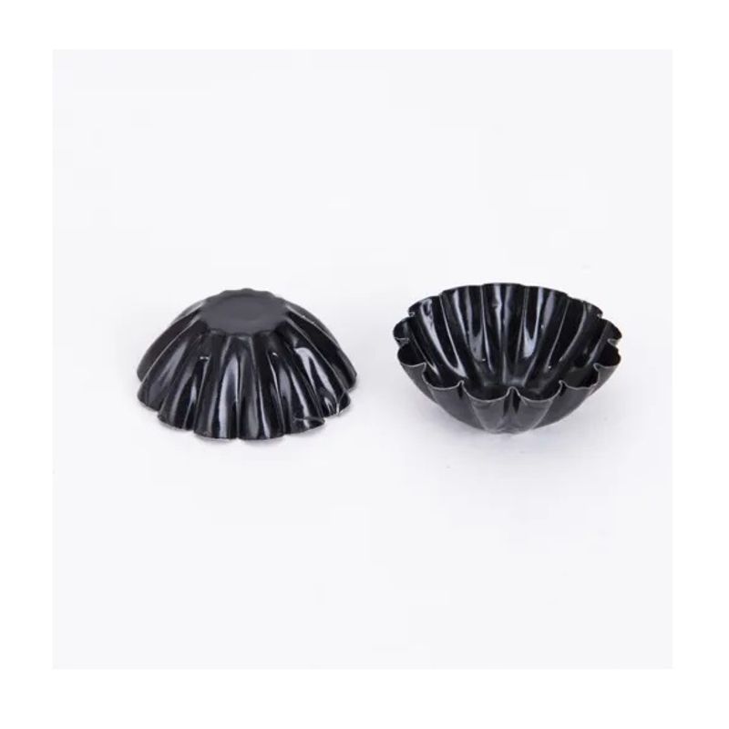 GENERICO - Pack X12 Molde Mini Tartaleta Tarta Moldes Aluminio 45cm