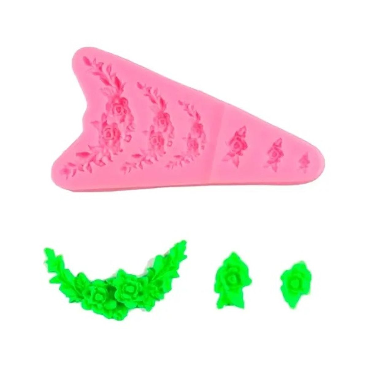 Pasteleria - Molde De Silicona Molde Vallas Molde Fondant Vallas 6 Cavid