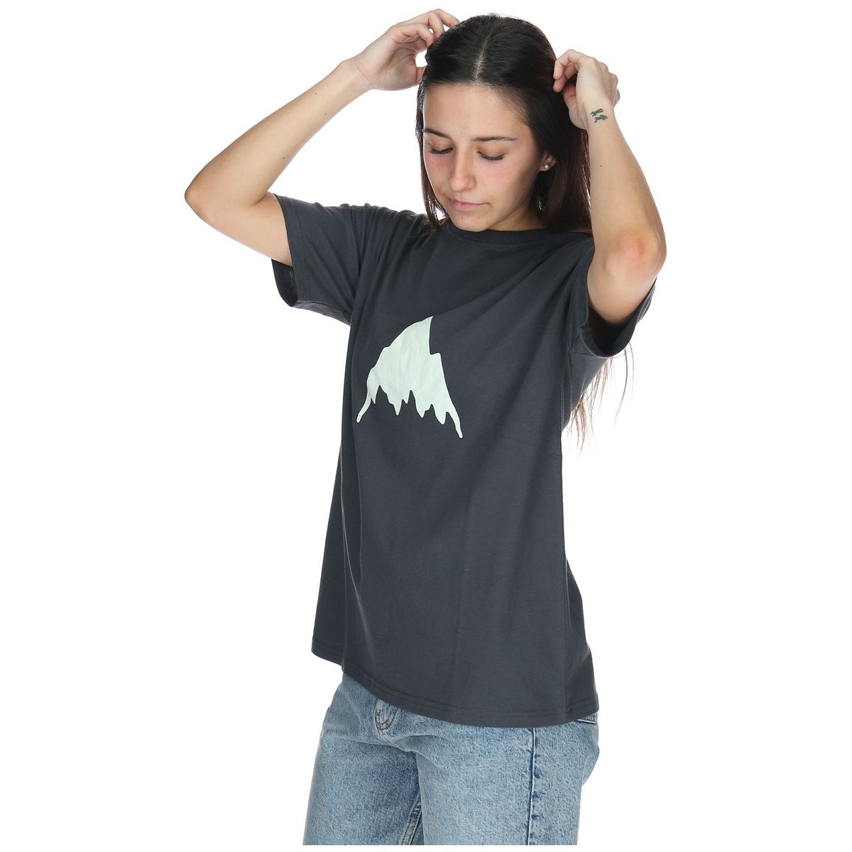 BURTON - Polera M/C Mujer Luv Negro BURTON