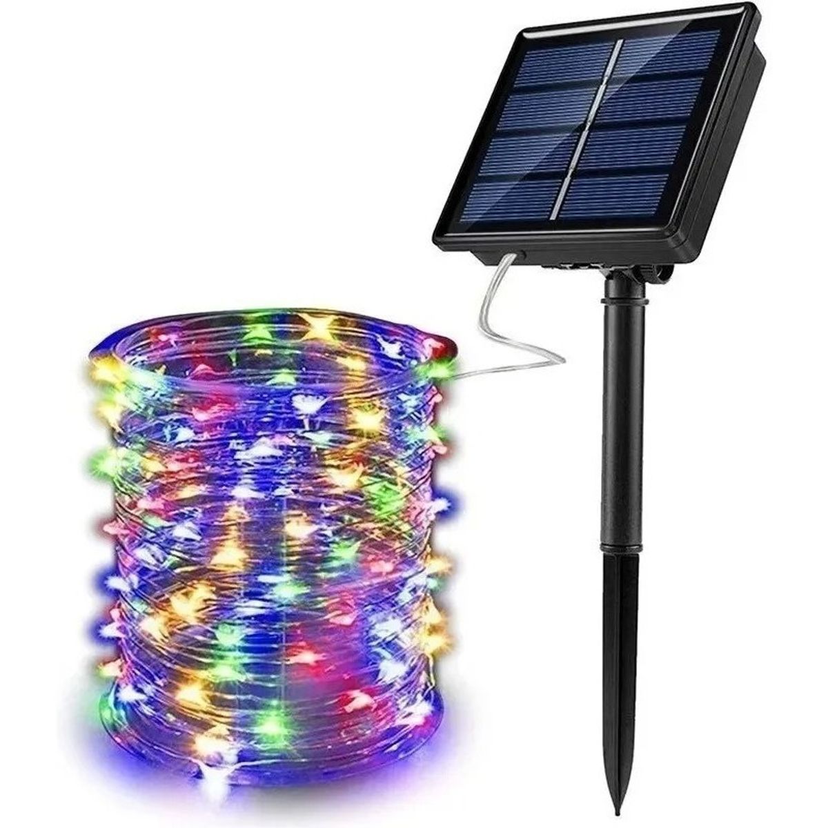 GENERICO - Guirnalda 200 Led Alambre Hada Boda 20mts Multicolor